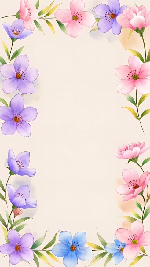 Coloredfloral